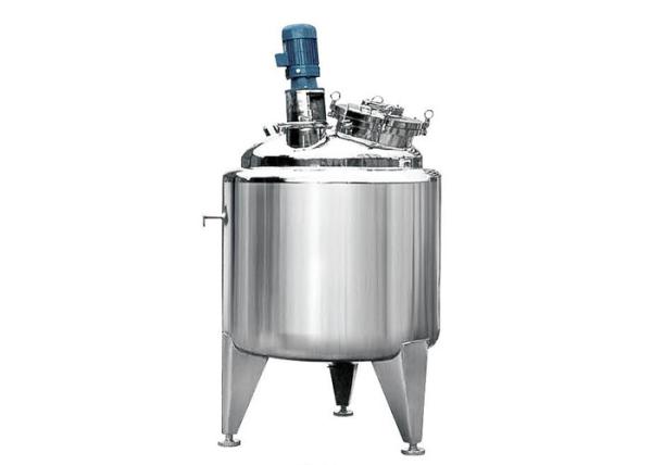 Cheap Stainless steel vertical single layer storage tank for thick preparation tank 8000L for sale