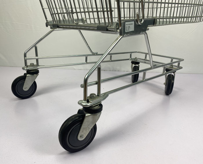 240L Warehouse style Australia Type Supermarket Shopping Cart High Capacity Supermarket Shopping Trolley