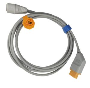 Quality Nihon Kohden IBP Cable 14 Pin To Edwards 12 Months Warranty Gray / White Color wholesale