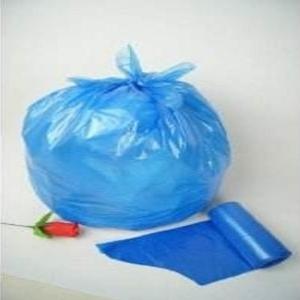 Quality Commercial Blue Plastic Garbage Bags 30 Liter 10 Micron Thickness Star Seal wholesale