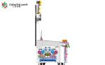 Thrilling Lottery Ticket Redemption Machine Double Playing Music Drumming Game