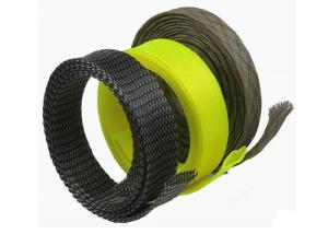 Quality RoHS Abrasion Resistant Electrical Braided Sleeving For Wire / Cable Management wholesale