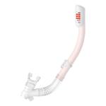 Red Sport Training Underwater Diving Breathing Tube Silicone PVC Mouthpiece For
