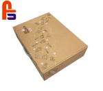 Kraft Paper Large Customized Size Glossy Lamination Finish Cardboard Packing