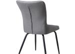 Iron Art Restaurant Upholstered Seat Dining Chairs