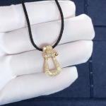 Force 10 Pendant Hot Selling 18k Gold Necklace Fashion Fine Natural Stone