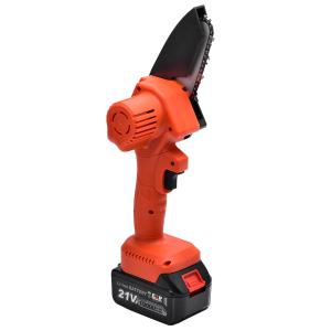 Quality 1.3AH Battery Powered Hand Chainsaw OEM 5m/s Cordless Hand Saw For Trees wholesale