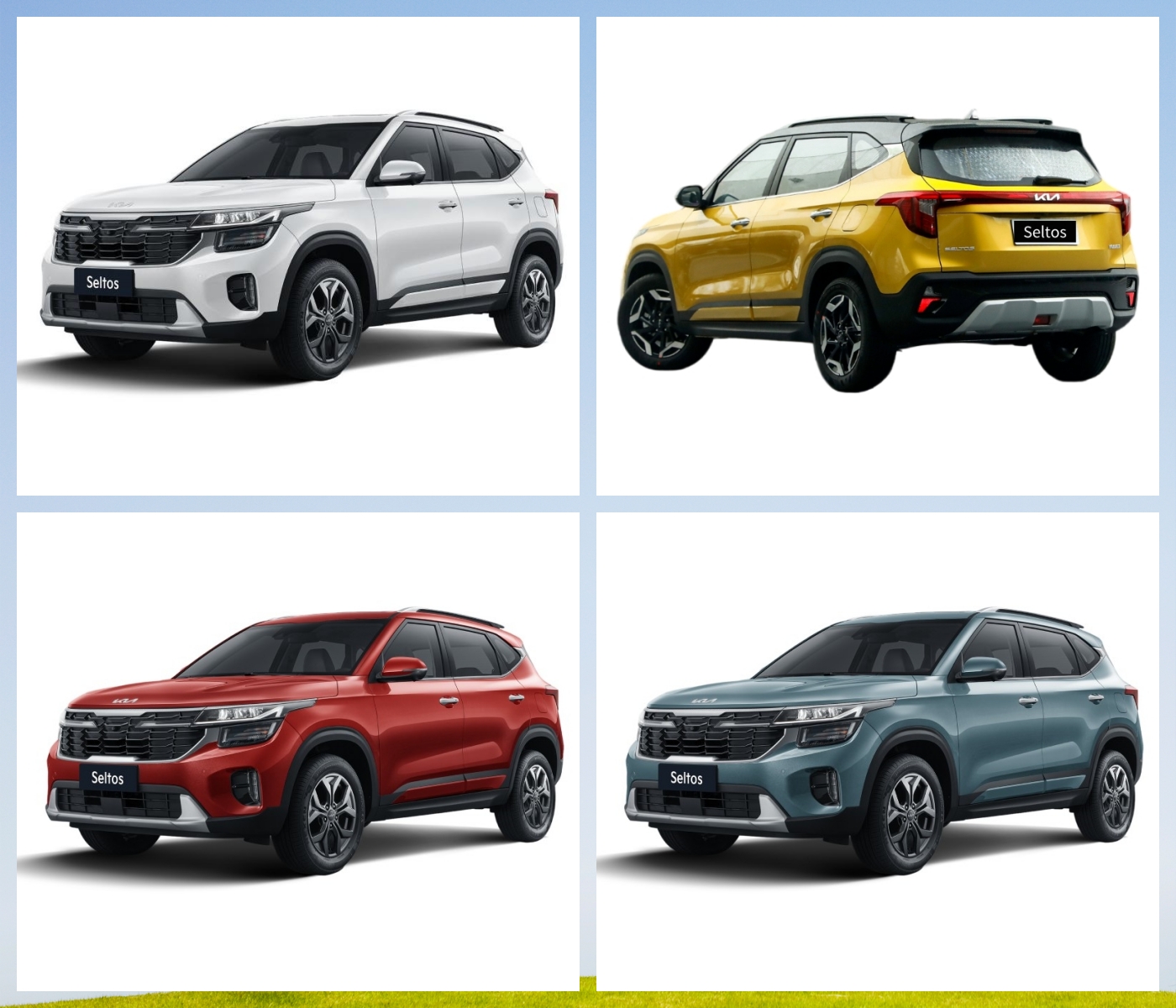 2023 KIA Seltos 1.5L CVT Camera Electric Fabric Multi-function Gas Sports Car Manual Kaptivva 5 Cars Front 4 rear 4