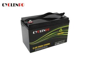 Quality 12v 100ah Deep Cycle Lifepo4 Battery For RV Marine / Solar Energy Storage 4S1P Composed wholesale
