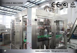 China 1000 Ml Soft Drink Bottling Equipment 3- In -1 Rinsing Filling Capping Machine on sale
