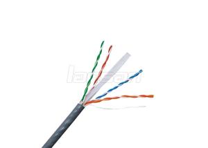Quality PVC Unshielded Copper Clad Aluminum 4 Pair Cat6 Cable 23AWG Quick Installation wholesale