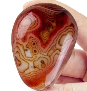Quality Natural Polished Carnelian Palm Stone Carnelian Pocket Gemstone Carnelian Worry Stone For Stress Relief Home Decoration wholesale