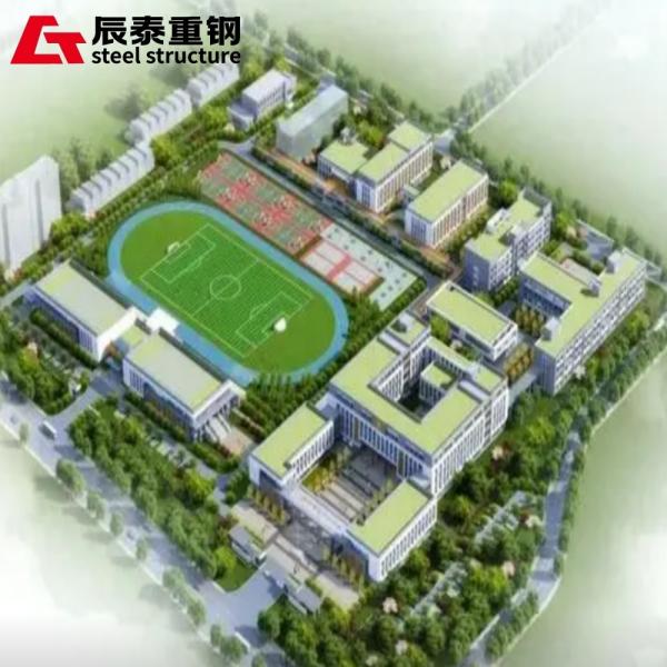 Modern Prefabricated Steel Structure Building High Rise Steel Beam Metal