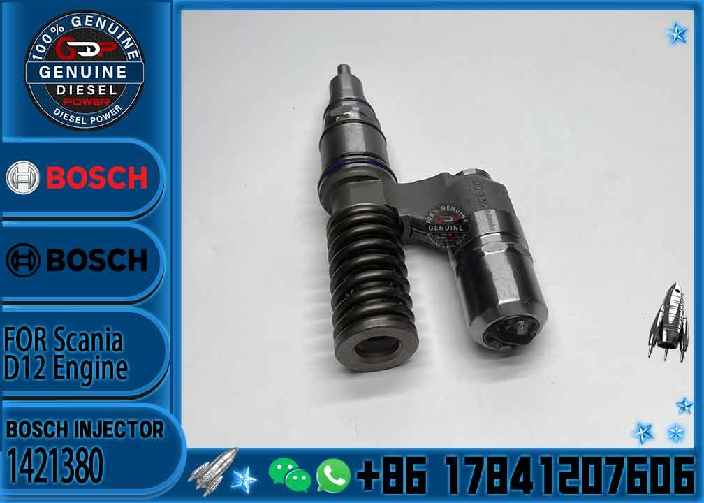 Durable Fuel Injector Assembly 1421380 For Scania D12 Series