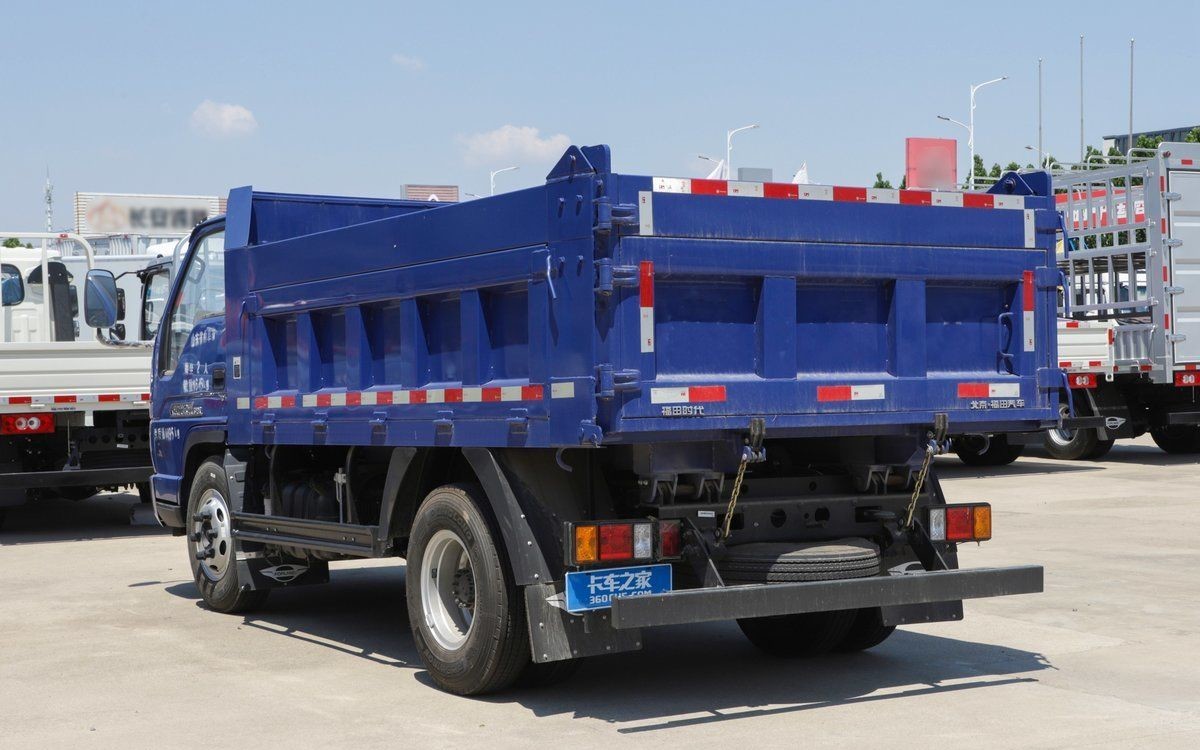 Foton Time Vanguard 728 Used Tipper Dumper Truck 115HP 4X2 3.3M