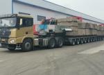 200t Load Capacity Widened Low-Flat Hydraulic Ladder Semi-Trailer for Transporta