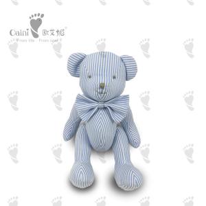 Quality 34 X 24cm Doll Plush Toy Grey Teddy Bear Child Friendly Customized Colour wholesale