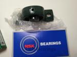 Construction Equipment Flange Block Mounted Bearing , Flange Mount Ball Bearing
