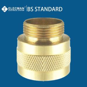 Quality 20mm-32mm 1-1/2&quot; 2&quot; Brass Conduit Male Adaptor BS4568 wholesale