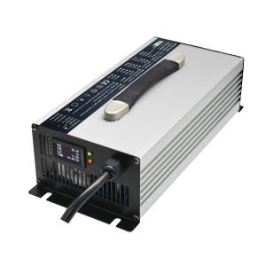 Quality 45A 36V Li Ion Battery Charger Silver LCD Display Aluminum Alloy wholesale