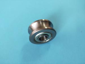 Quality Low Friction V Groove Wheels Track Rollers , Guide Roller Wheels High Running Accuracy wholesale
