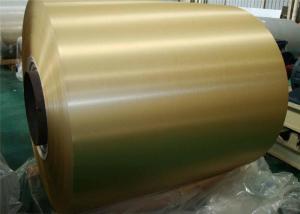 Quality Zinc120 Pre Painted PPGL Steel Coil JISG3312 ASTM G550 DX51D+AZ For Buildings wholesale