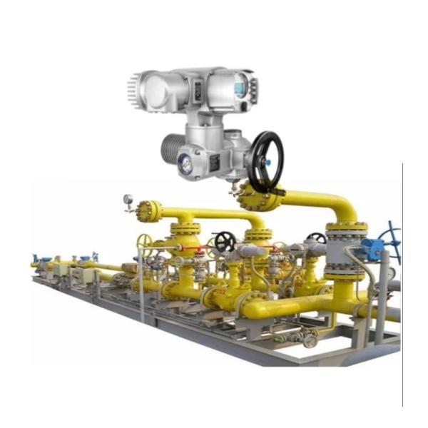 The Flow Control Valve Skid is equipped with Auma electric valve SQV and SQRV