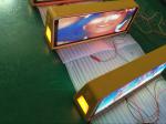 Effect full color outdoor mobile media taxi advertising p4 p5