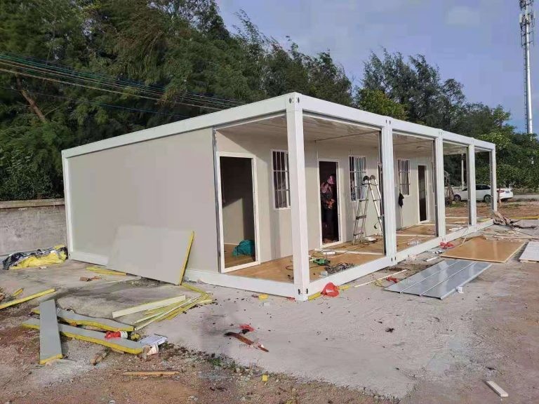 20ft Flat Pack Metal Containers House Galvanized Steel Container Housing