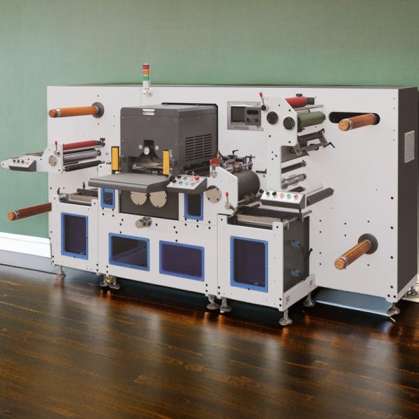80m/Min High-Grade Full Automatic Flatbed Label Die Cutting Machine For Film And