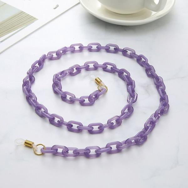 2020 Custom Design Acrylic anti skid masking Chains necklace Fashion Multi