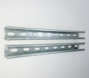 Quality Structural Section Steel Strut C Channel Galvanized Steel Channel For Pipe Support wholesale