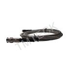Ultrasonic Transducer Cables Flexible Stainless Steel Protection Shielding