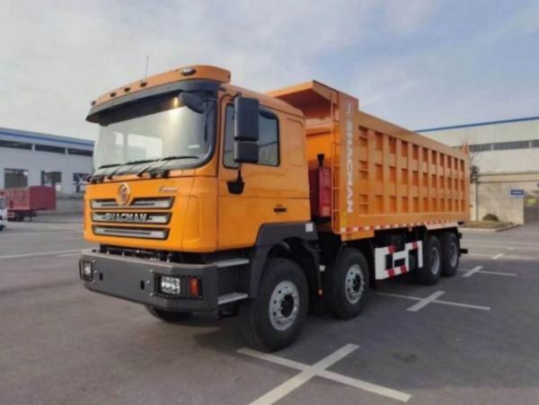 Cheap SHACMAN F3000 Heavy Duty Tipper Truck 8x4 380Hp EuroII Yellow Dump Truck WEICHAI for sale