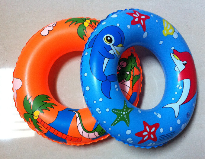 Inflatable 23.5" thickness swimming ring,water sports swimming ring