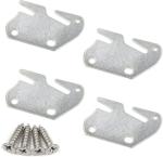 Wood Bed Rail Hook Plates Play a Role in Supporting Fixed Bed Frame ISO9001 Rohs