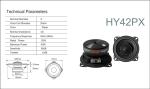 Home Theatre 2 Channels 60W RMS 20kHz Coaxial Car Speaker