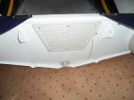 3 Chamber Aluminum Rib Boat 330cm Small Sailing Boats With Foldable Canopy