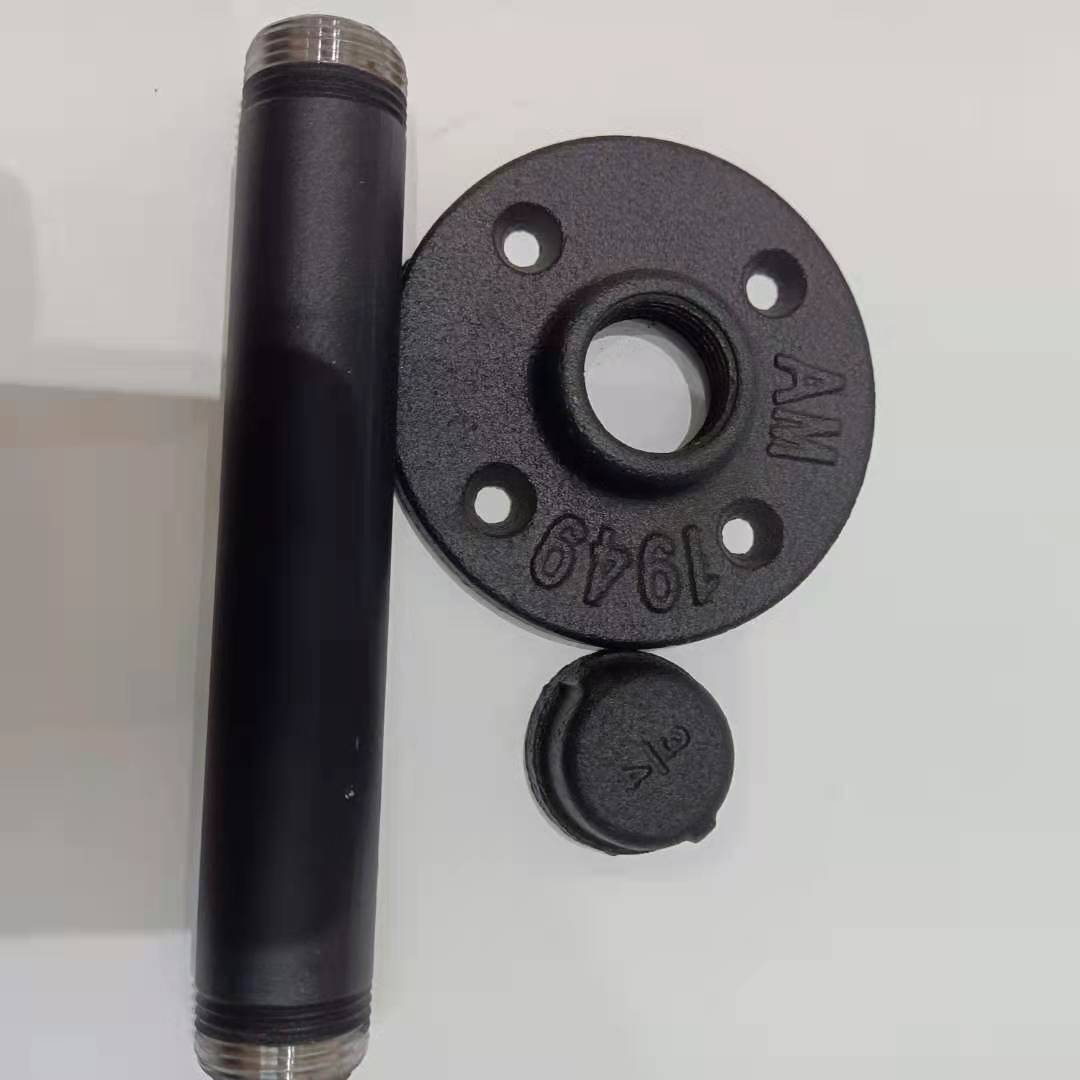 Industrial Grade Steel Pipe Bracket for Faucet Perfect for In Home Applications