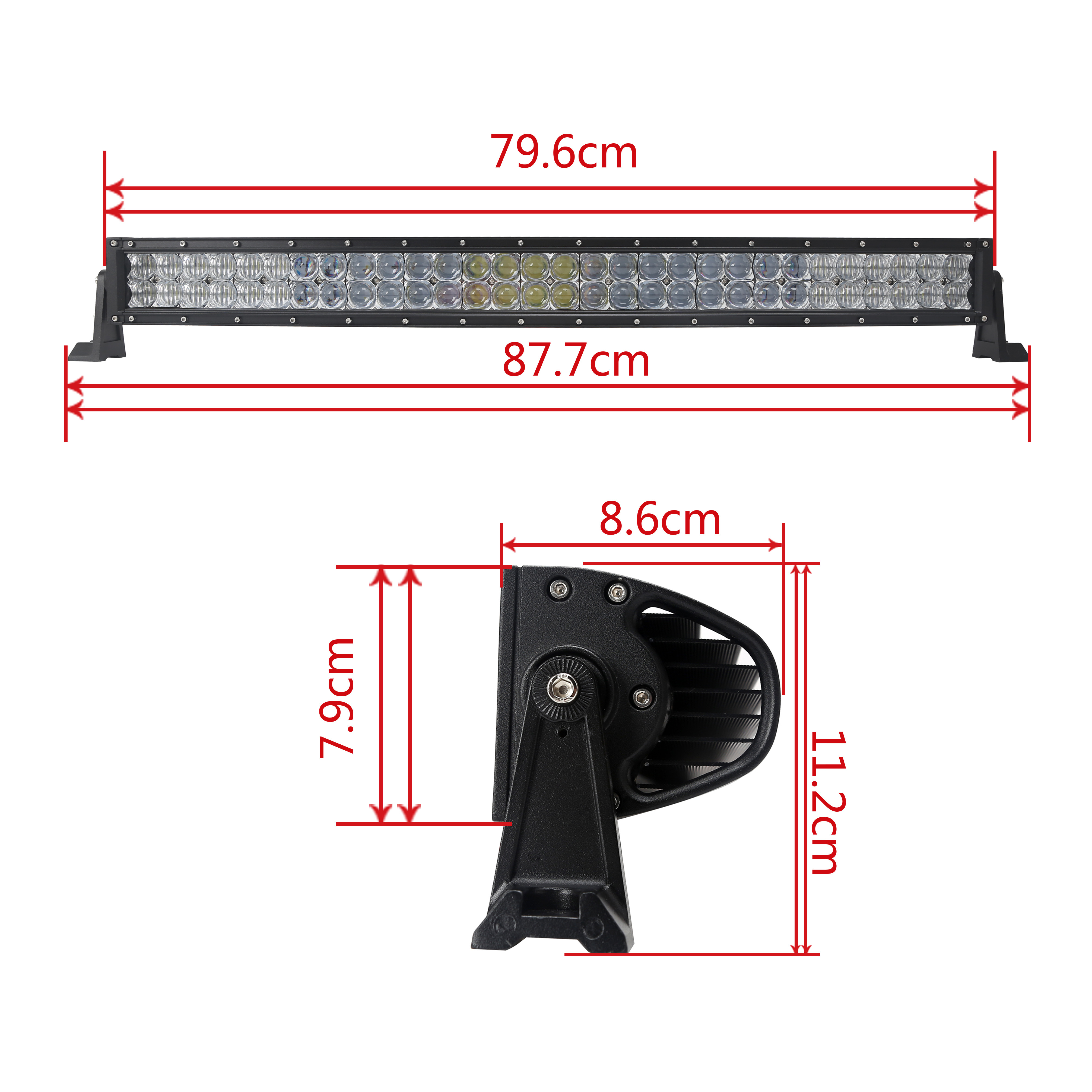G5D Style 180W 60pcs 3W CREE LED LIGHT BAR 6000K 10-30V Combo Beam,Flood Beam, Spot beam