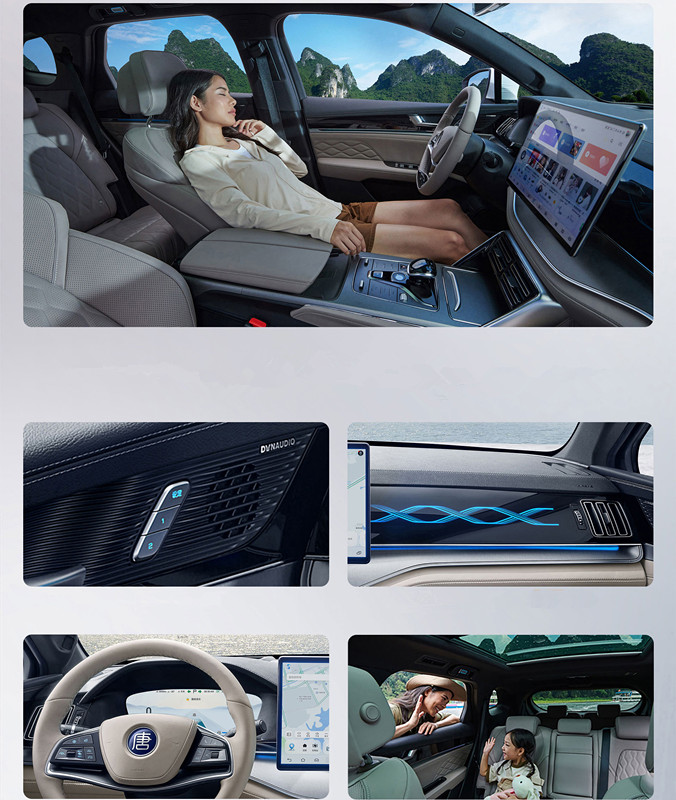 2023 BYD Tang Champion DM-I 5 Door 7 Seat Hybrid Sedan With Fast Charge 0.5 Hours