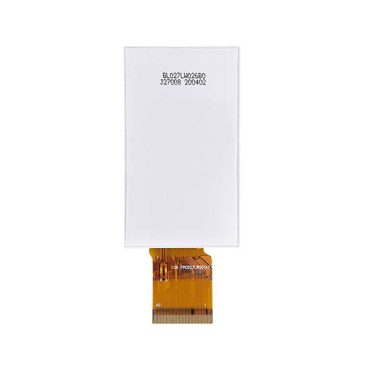 2.7 Inch Bar Type Display 240X960 Resolution 40 Pins MCU SPI+RGB 260c/D