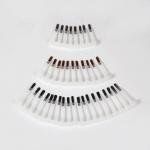 Customized Fine Brush Nail Polish Dupont double sided Nylon Fiber