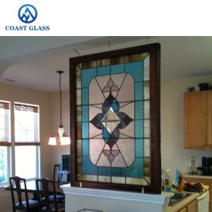 Quality Crafting Stained Glass Partition Room Dividers Wall For Home wholesale