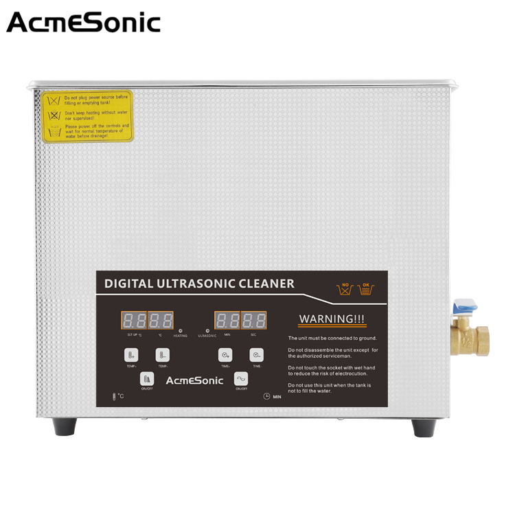 6L Digital Ultrasonic Cleaner 150W Stainless Steel Ultrasonic Cleaner