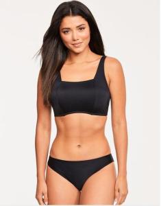 Quality Rene Black Underwired Crop Top D-G cup wholesale