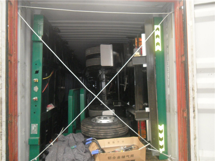 2 3 4 Axles 45ft Flat Bed Platform Truck Trailer for Container Transportation Solutions
