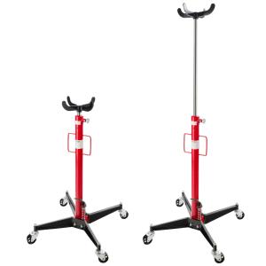 Quality CE 500kg Hydraulic Transmission Stand With 4 Metal Swivel Wheels wholesale