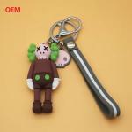 3D Character Keychain With Metal Key Ring Custom Keychain