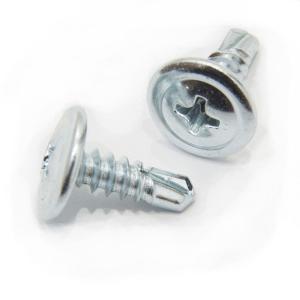 Quality SS 410 Self Drilling Sheet Metal Screws M4.2 x 25mm Modified Truss Head Screws wholesale